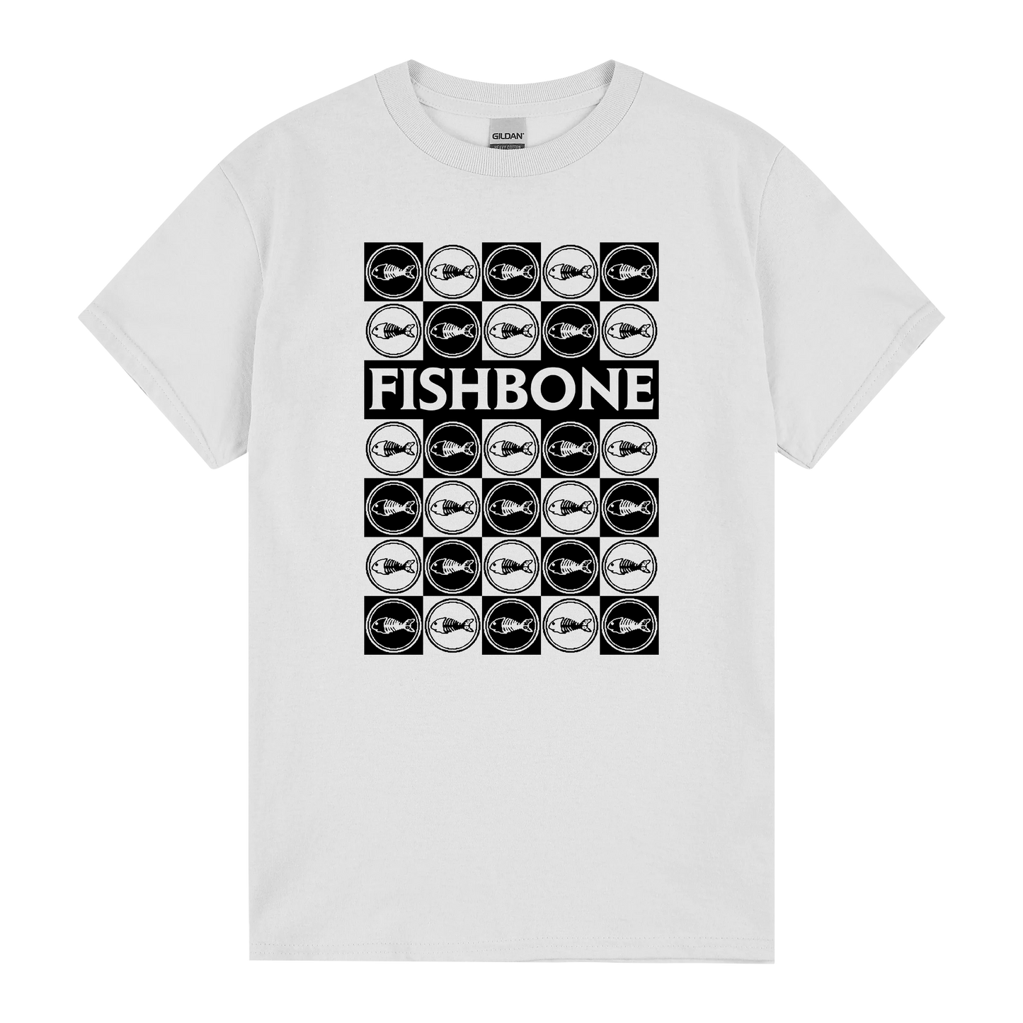 Fishbone Checkerboard Tee - Fishbone