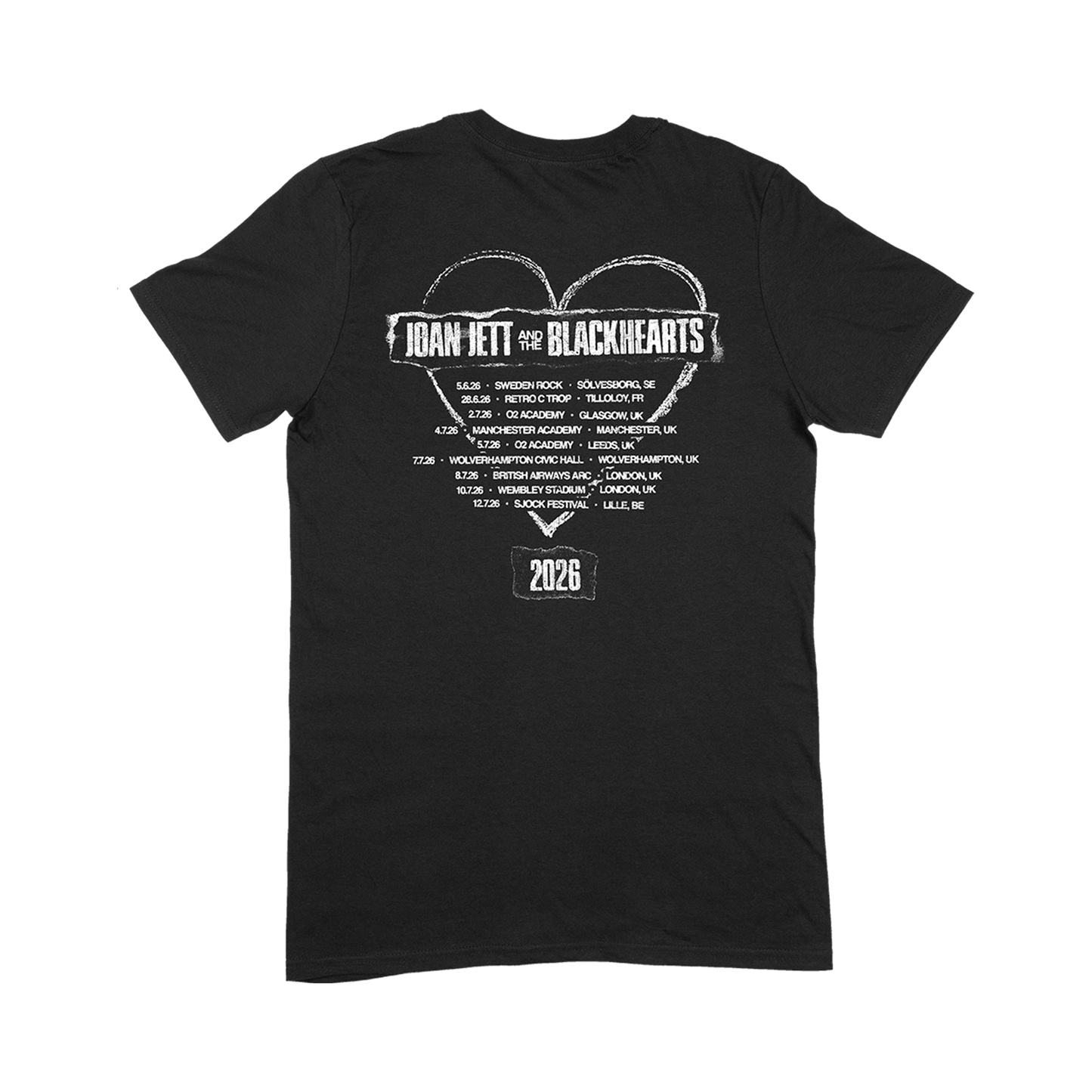 Photo Scribble 2026 UK/EU Tour T-Shirt