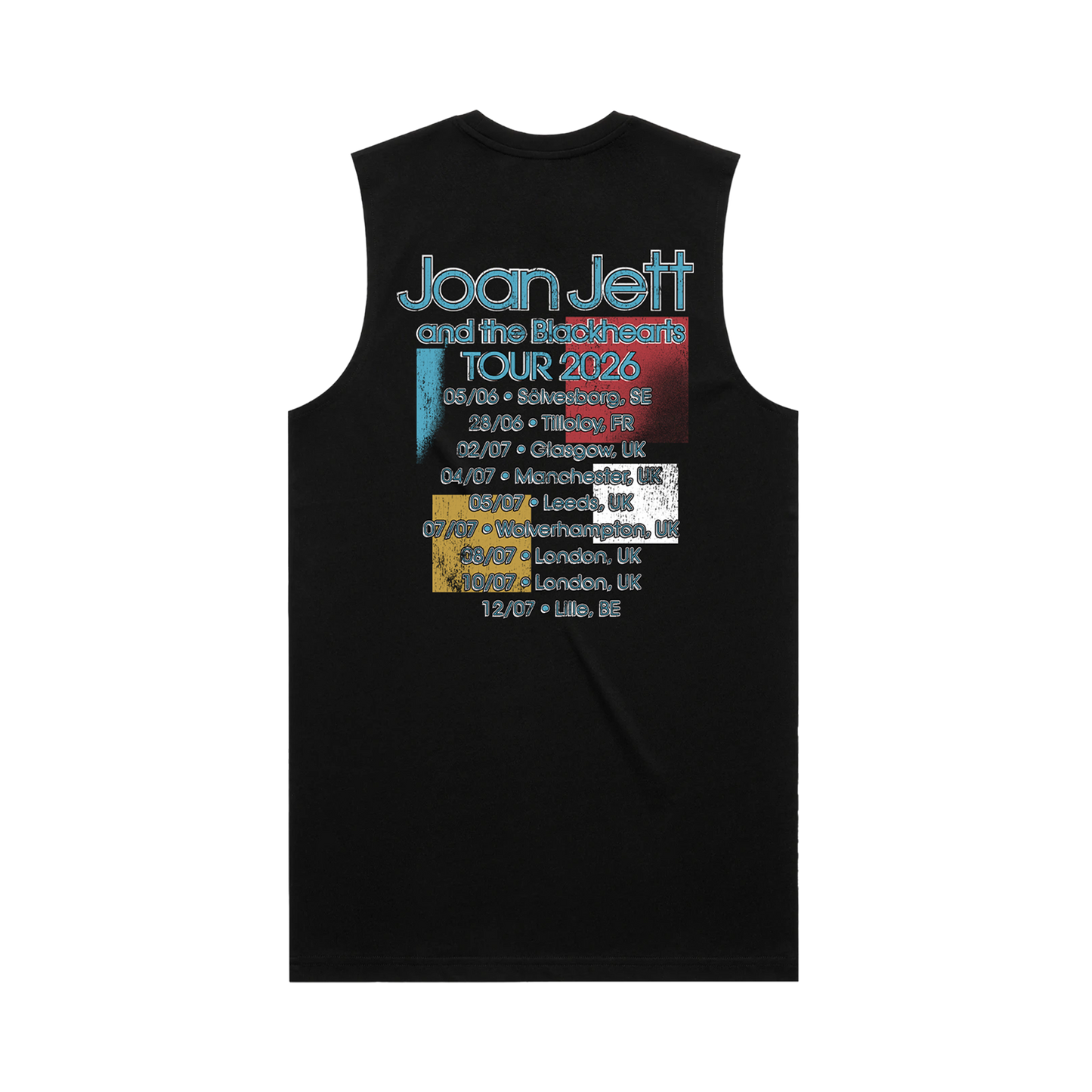 Squares UK/EU 2026 Tour Tank Top