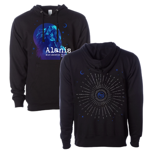 Admat Rays 2025 Tour Pullover Hoodie - Alanis Morissette