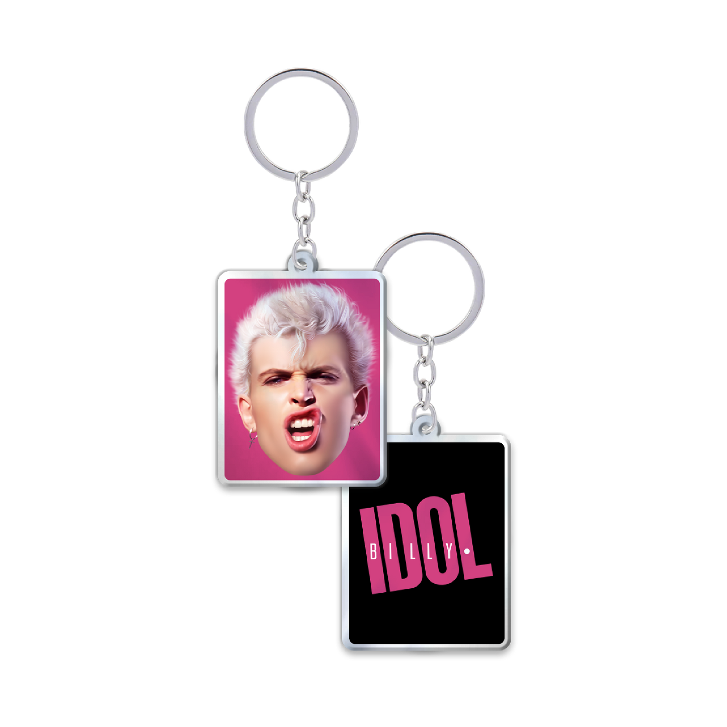 Billy Face Keychain - Billy Idol