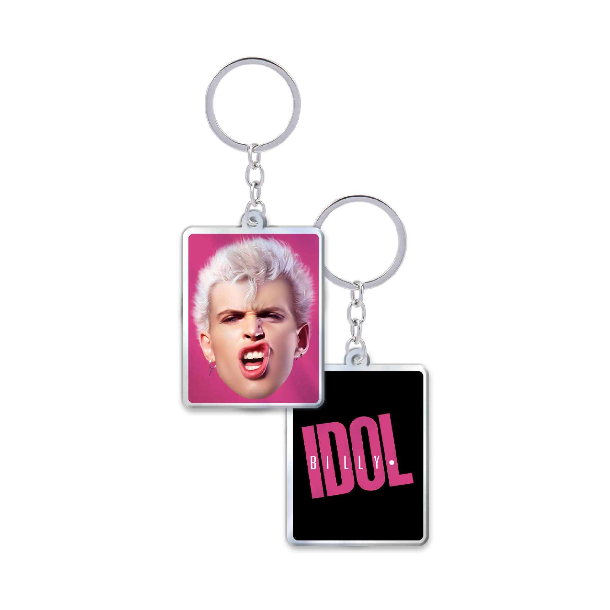 Billy Face Keychain - Billy Idol