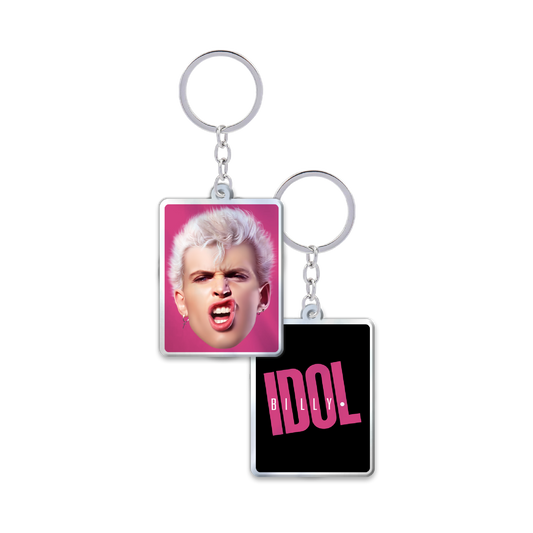 Billy Face Keychain - Billy Idol
