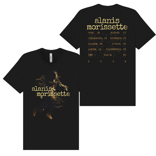 Black 2026 Tour T-Shirt - Alanis Morissette