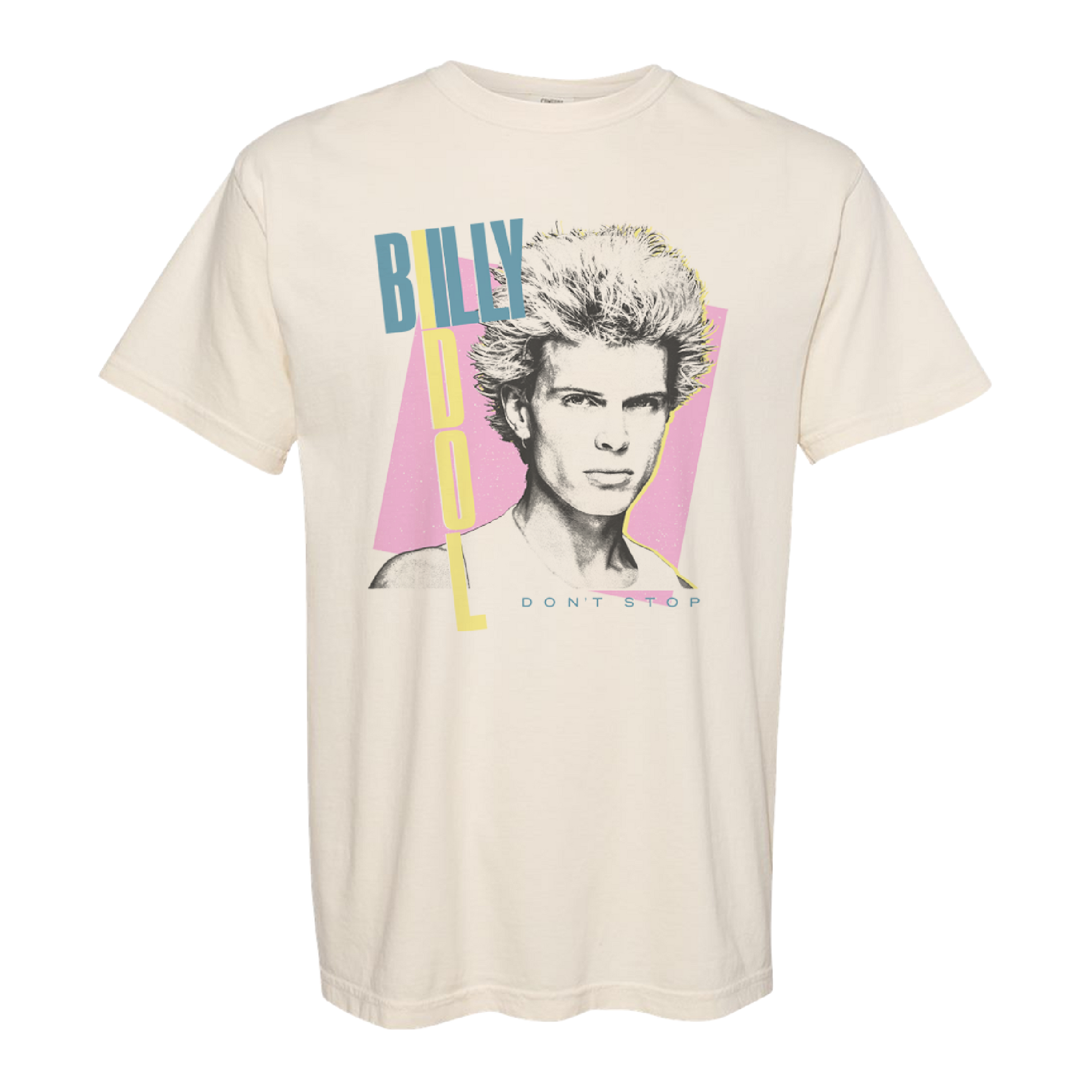 Don’t Stop Ivory T-Shirt - Billy Idol