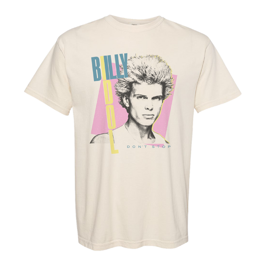 Don’t Stop Ivory T-Shirt - Billy Idol