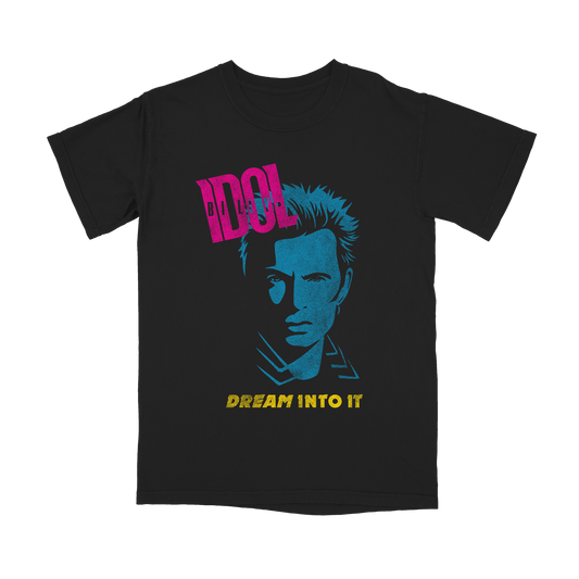 Dream Into It Album T-Shirt - Billy Idol