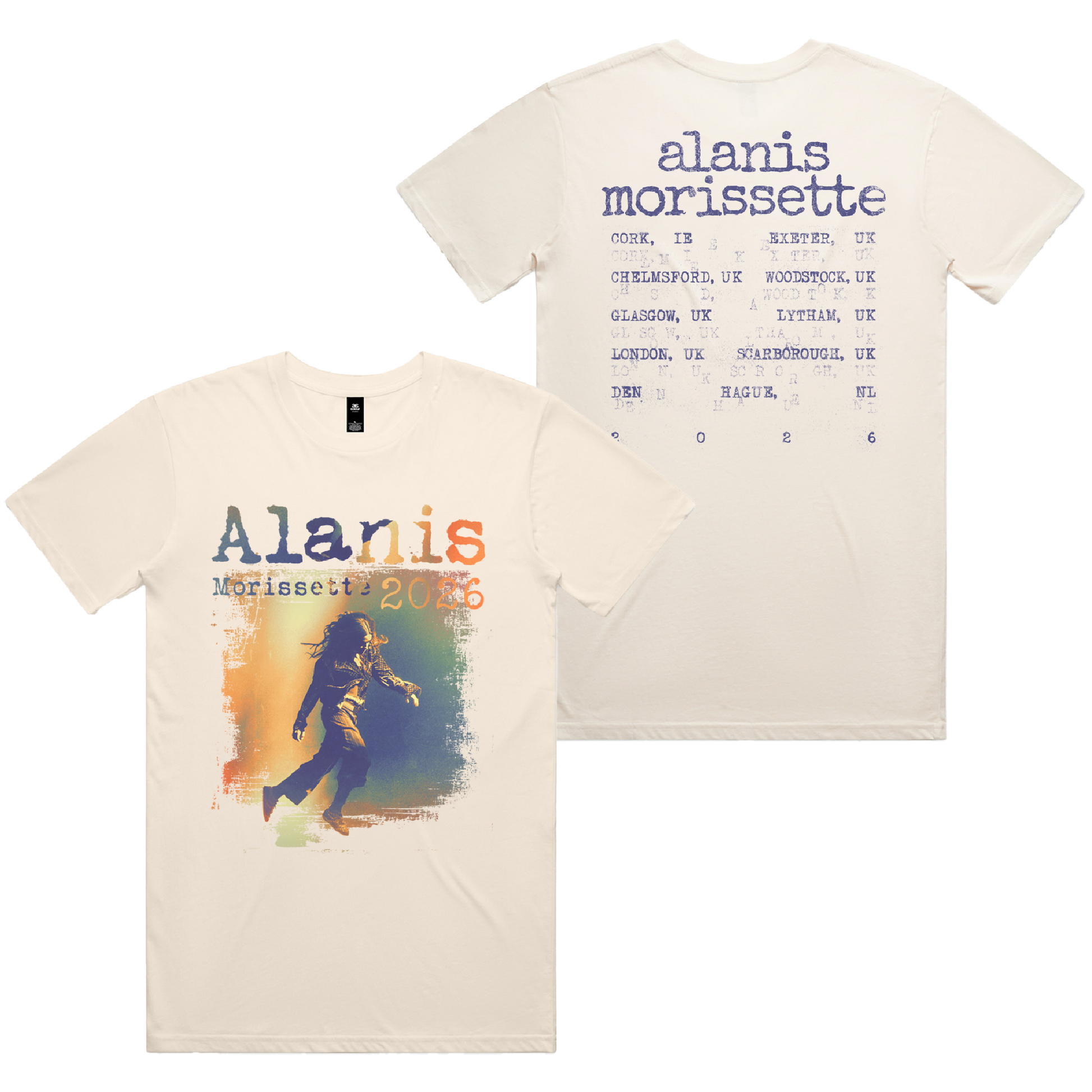 Ecru 2026 Tour T-Shirt - Alanis Morissette