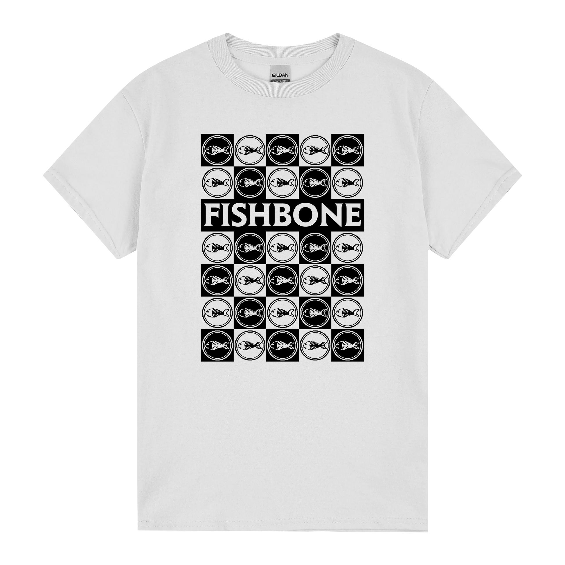 Fishbone Checkerboard Tee - Fishbone