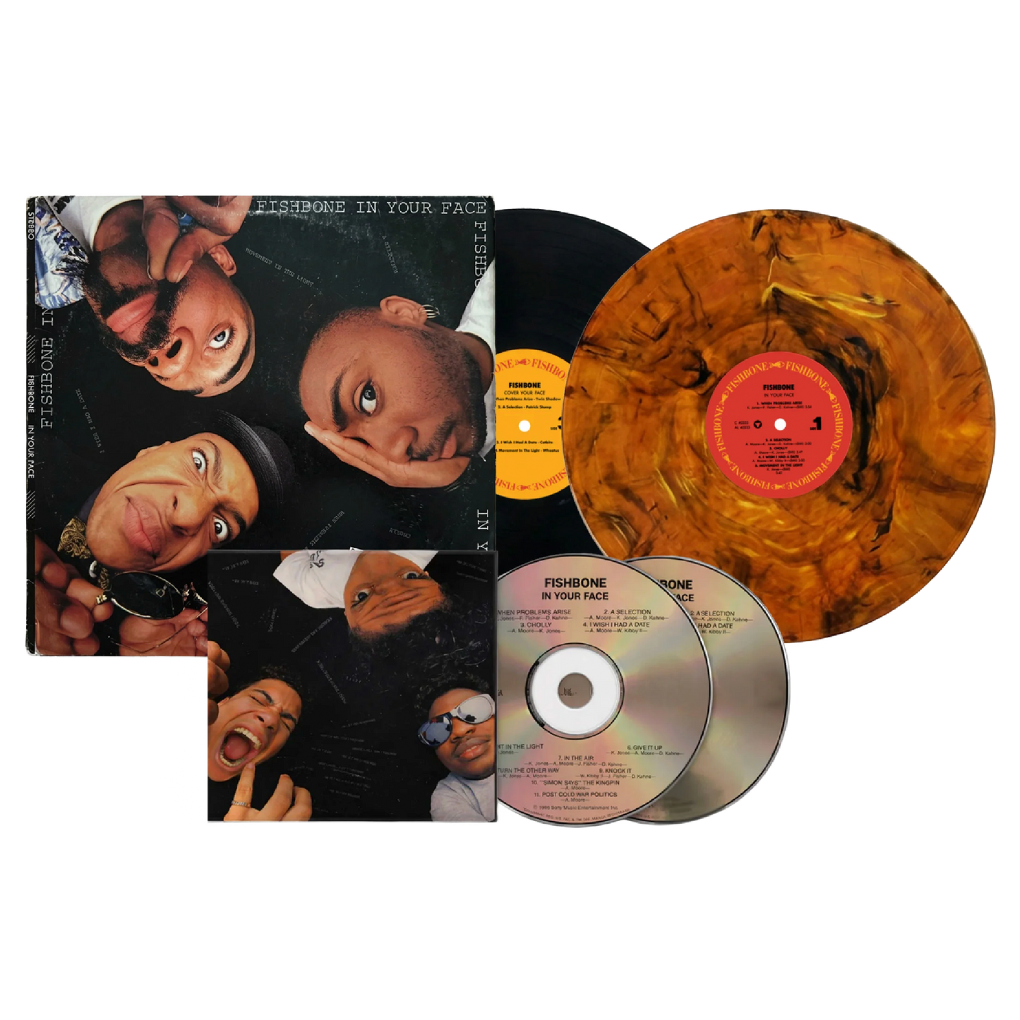 In Your Face 40th Anniversary Double Vinyl/CD Bundle - Fishbone