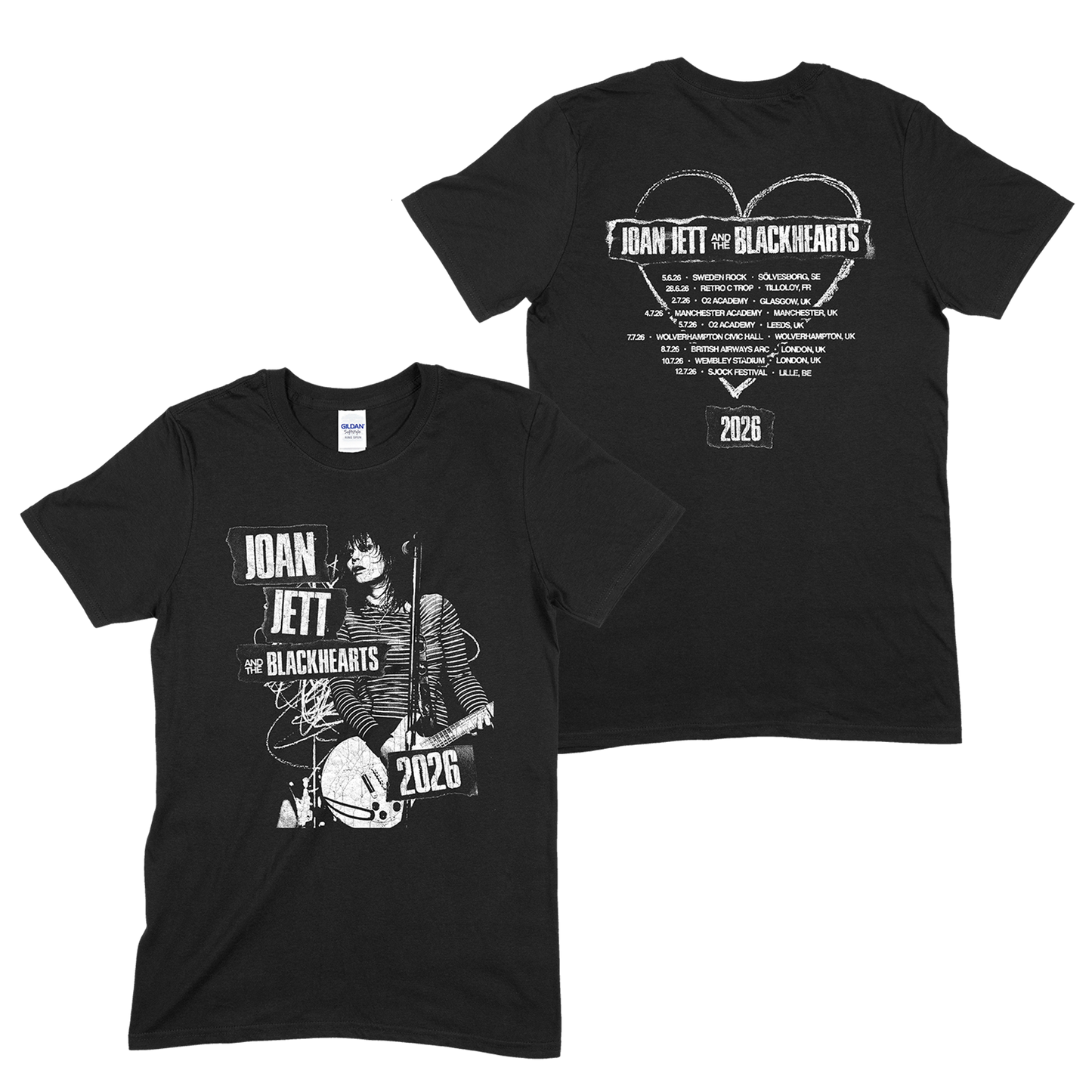 Photo Scribble 2026 UK/EU Tour T-Shirt
