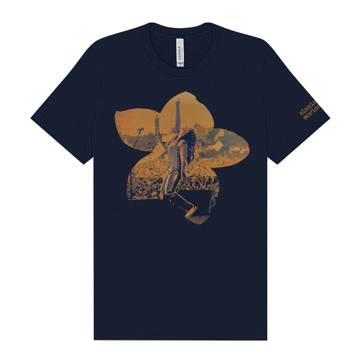 Pointing Flowers T-Shirt - Alanis Morissette