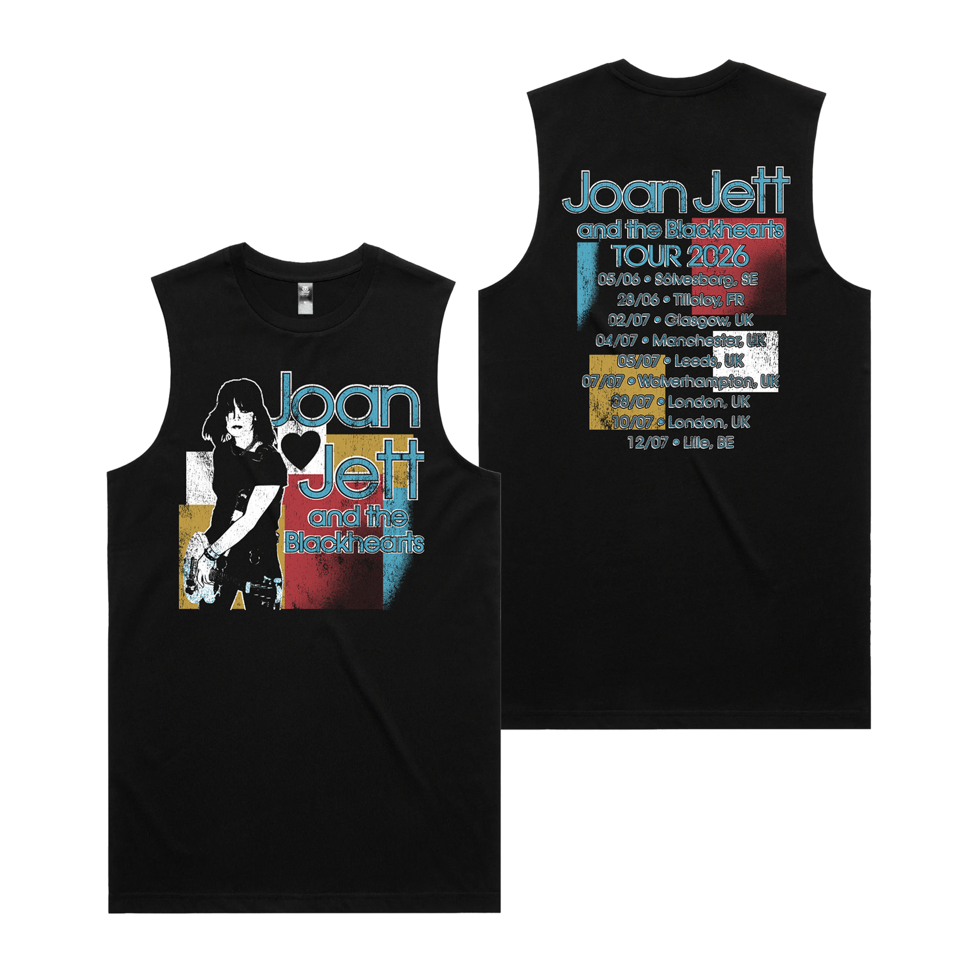 Squares UK/EU 2026 Tour Tank Top