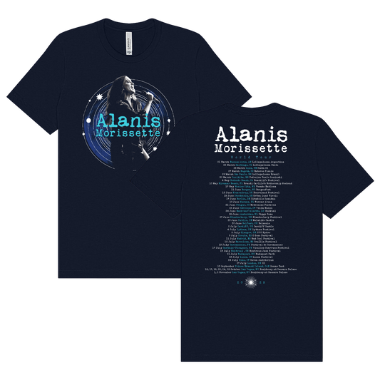 Star Rings 2025 Tour T-Shirt - Alanis Morissette
