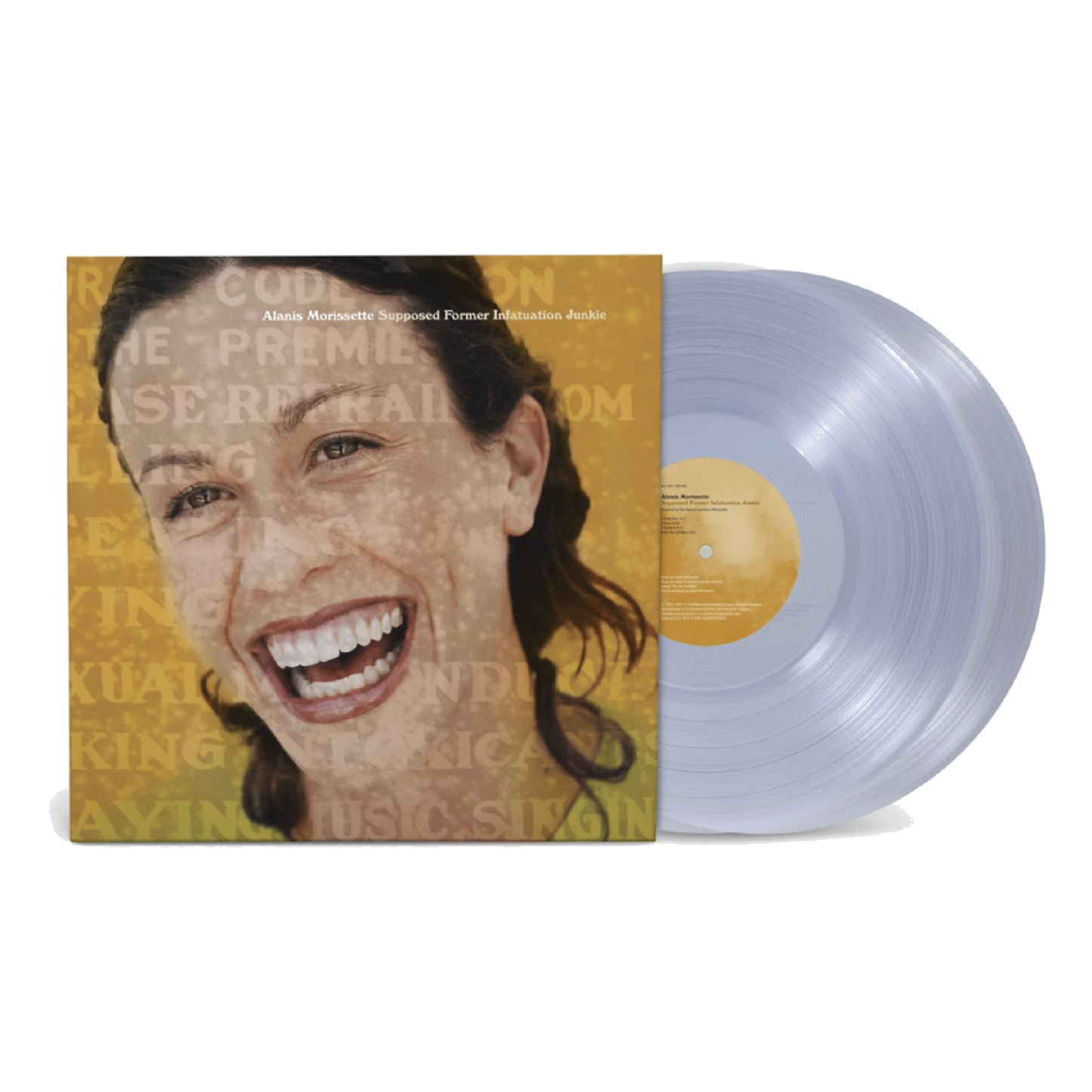 Supposed Former Infatuation Junkie Clear Vinyl - Alanis Morissette