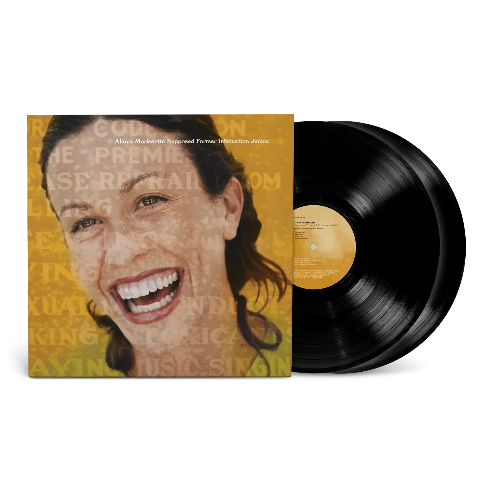 Supposed Former Infatuation Junkie Vinyl - Alanis Morissette